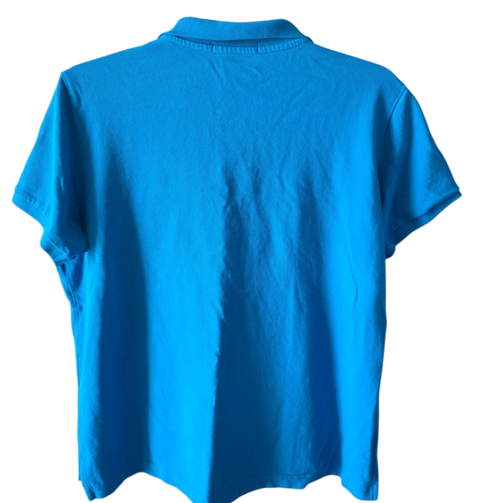 U.S. Polo Assn. Vibrant Blue Mens Polo Shirt - Picture 2 of 4
